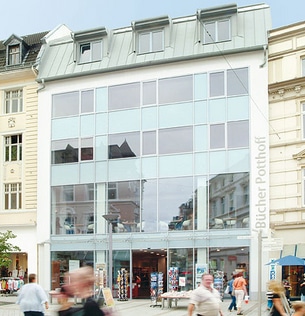 Moderne Fensterfassade